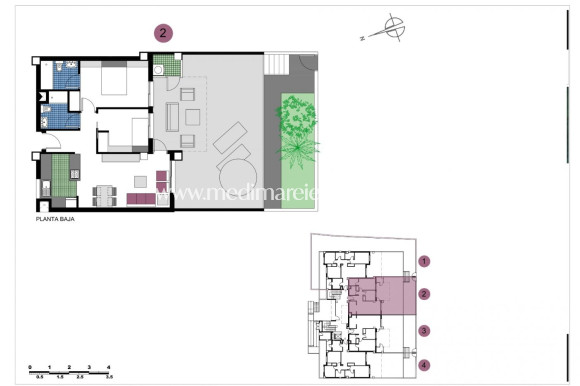 Neubauten - Apartment - Pilar de la Horadada - Mil Palmeras