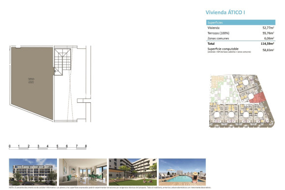 Nýbygging - Penthouse - Alicante - La Florida