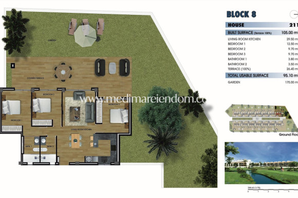New build - Apartment - Los Alcazares - Serena Golf