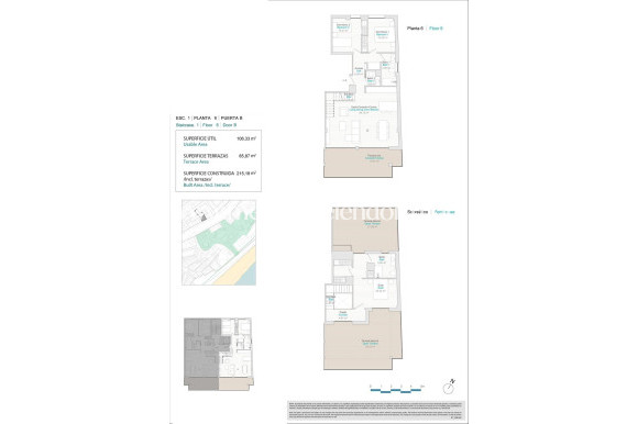 Nieuw gebouw - Penthouse - Villajoyosa - Pueblo