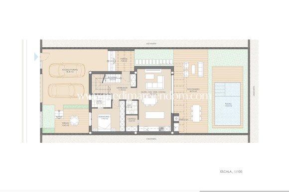 New build - Villa - San Juan de los Terreros - Las Mimosas