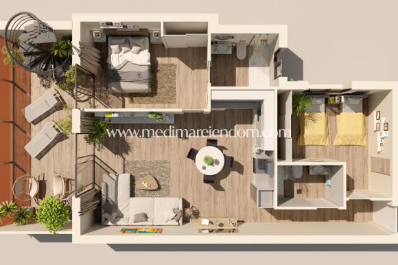 Nybyggnad - Penthouse - Torrevieja - Centro