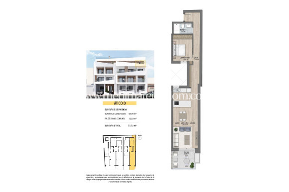 Nieuw gebouw - Penthouse - Torrevieja - Playa Del Cura