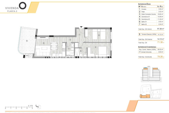 Nybygg - Penthouse - Torrevieja - Centro