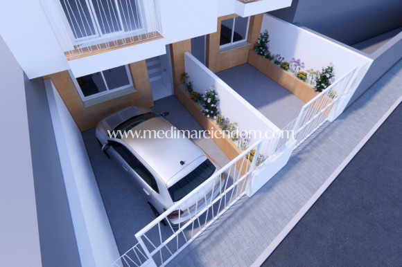 Nieuw gebouw - Geschakelde Woning - Cartagena - La Azohía