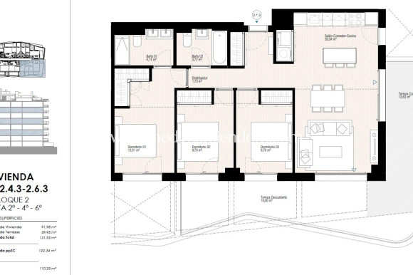 Nouvelle Construction - Appartement - Villajoyosa - Playa del Torres