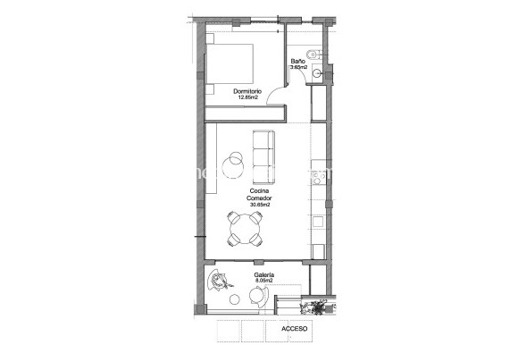 Nowo zbudowane - Apartament - Torrevieja - Playa Los Naufragos