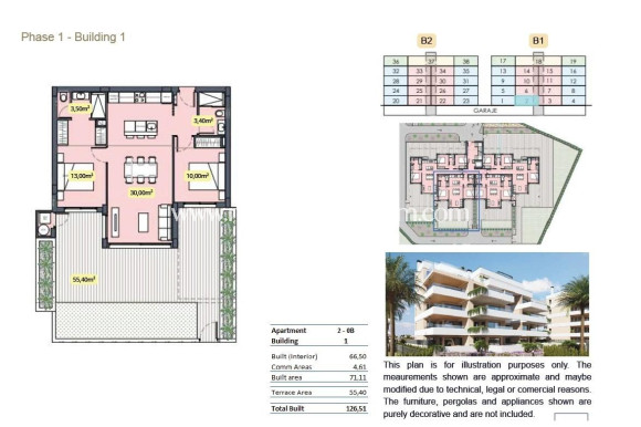 Nybygg - Leilighet - Torre Pacheco - Santa Rosalia Lake And Life Resort