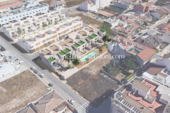 Nieuw gebouw - Lage bungalow - Pilar de la Horadada