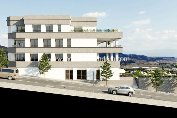 Nowo zbudowane - Apartament - Hondón de las Nieves
