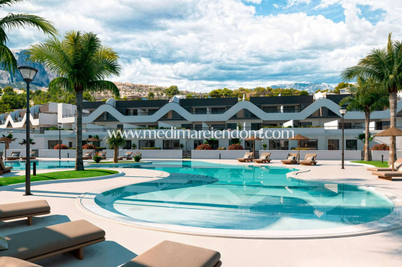 Nybygg - Lav bungalow - Alfaz del Pi