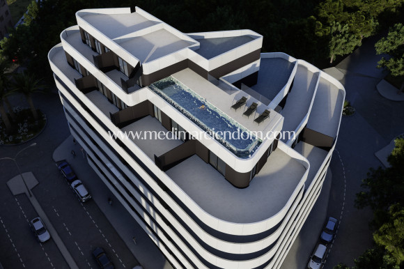 Nieuw gebouw - Appartement op de begane grond - Calpe
