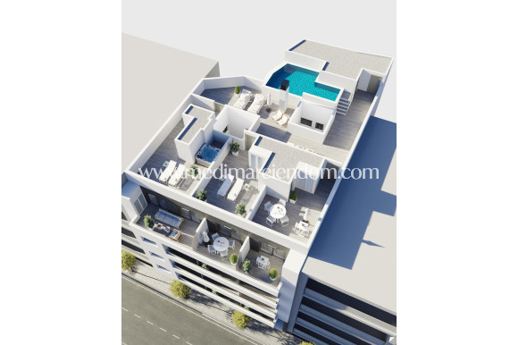 Nouvelle Construction - Penthouse - Torrevieja