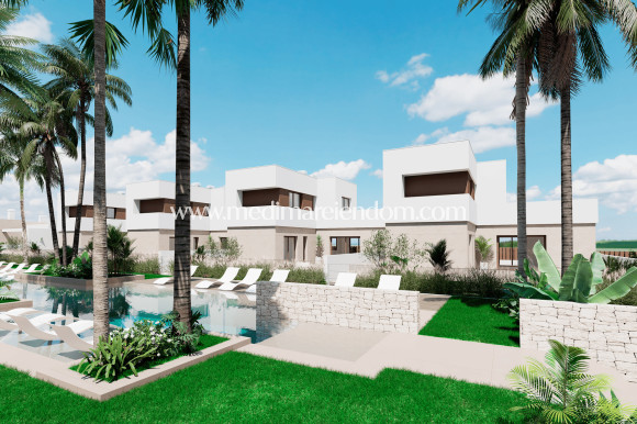 Neubauten - Flacher Bungalow - Los Alcazares