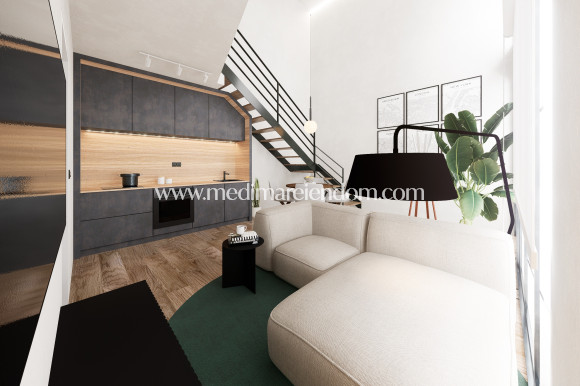 Новостройки - Квартира на первом этаже - Alicante (Alacant)