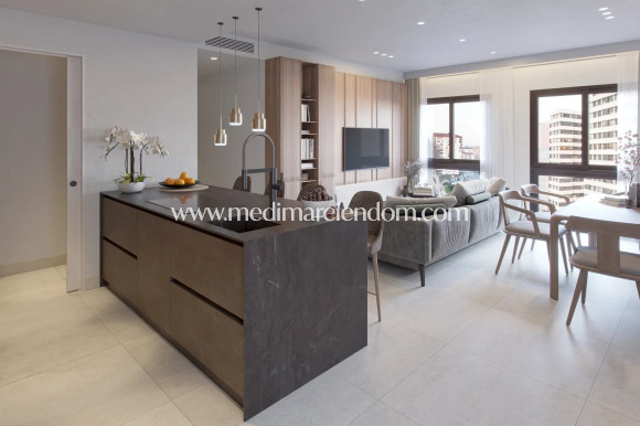 Nieuw gebouw - Appartement op de begane grond - Málaga