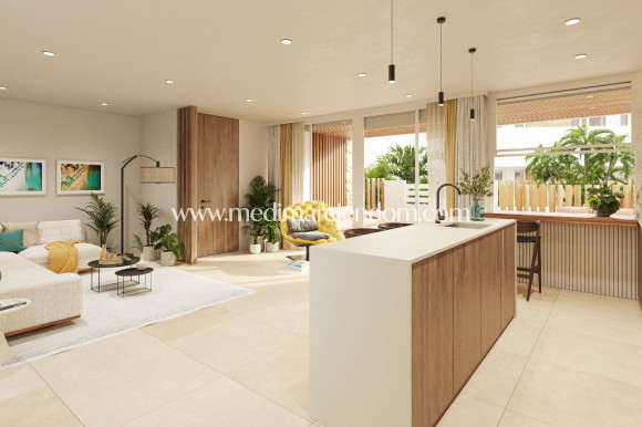 Nouvelle Construction - Bungalow de plain-pied - San Juan de los Terreros