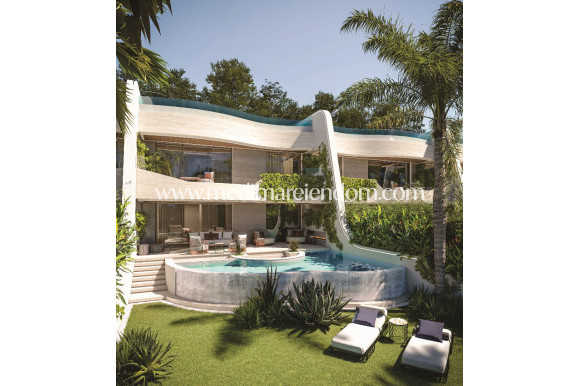Nybyggnad - Låg bungalow - Marbella