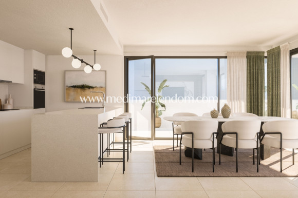 Obra Nueva - Apartamento en planta baja - Manilva