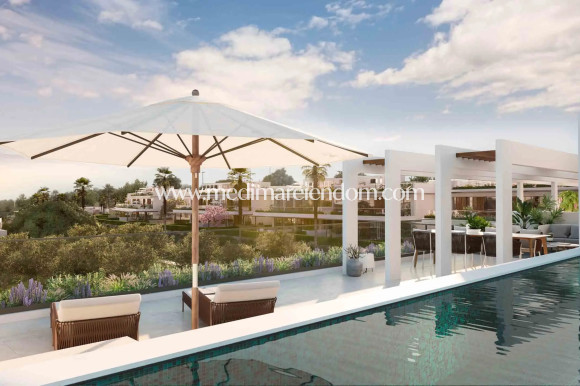 Nybyggnad - Låg bungalow - Marbella