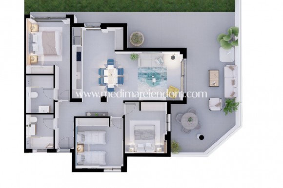 Neubauten - Apartment - Villajoyosa