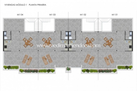 Nieuw gebouw - Geschakelde Woning - Torre Pacheco - Torre-Pacheco