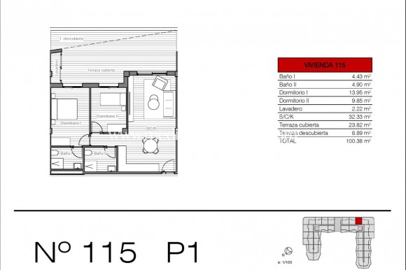 Nieuw gebouw - Appartement - San Miguel de Salinas - Pueblo