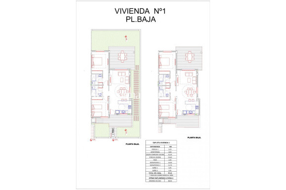 New build - Bungalow - Orihuela - Vistabella